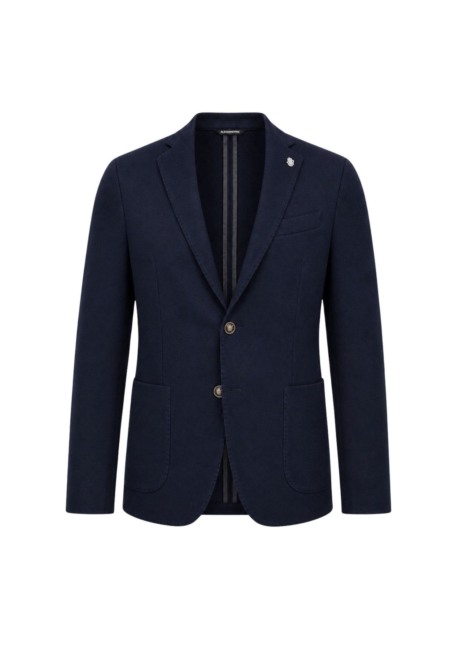 GIACCA MONOPETTO - blu