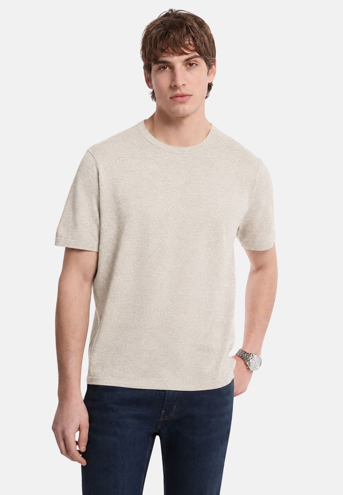 MAGLIA IN FILO M/M - BEIGE