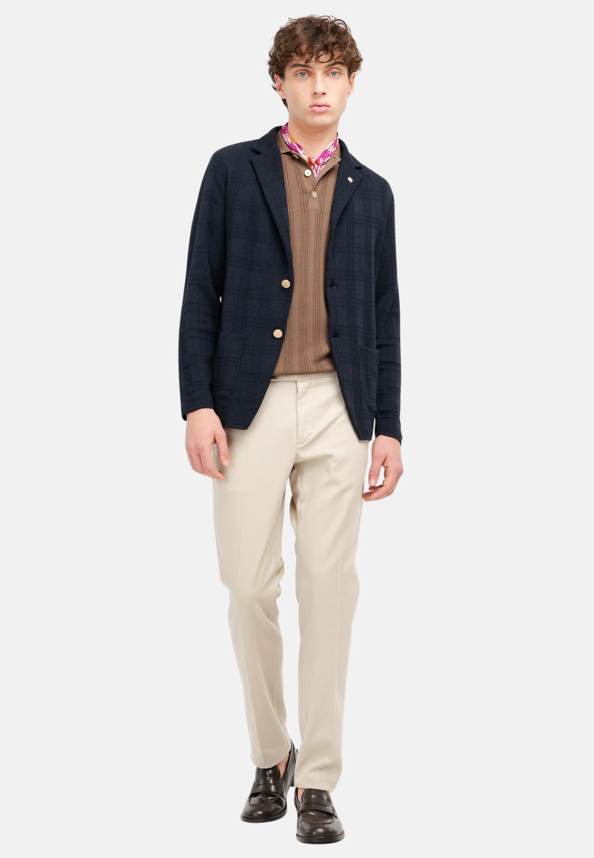 GIACCA MAGLIA - BLUE