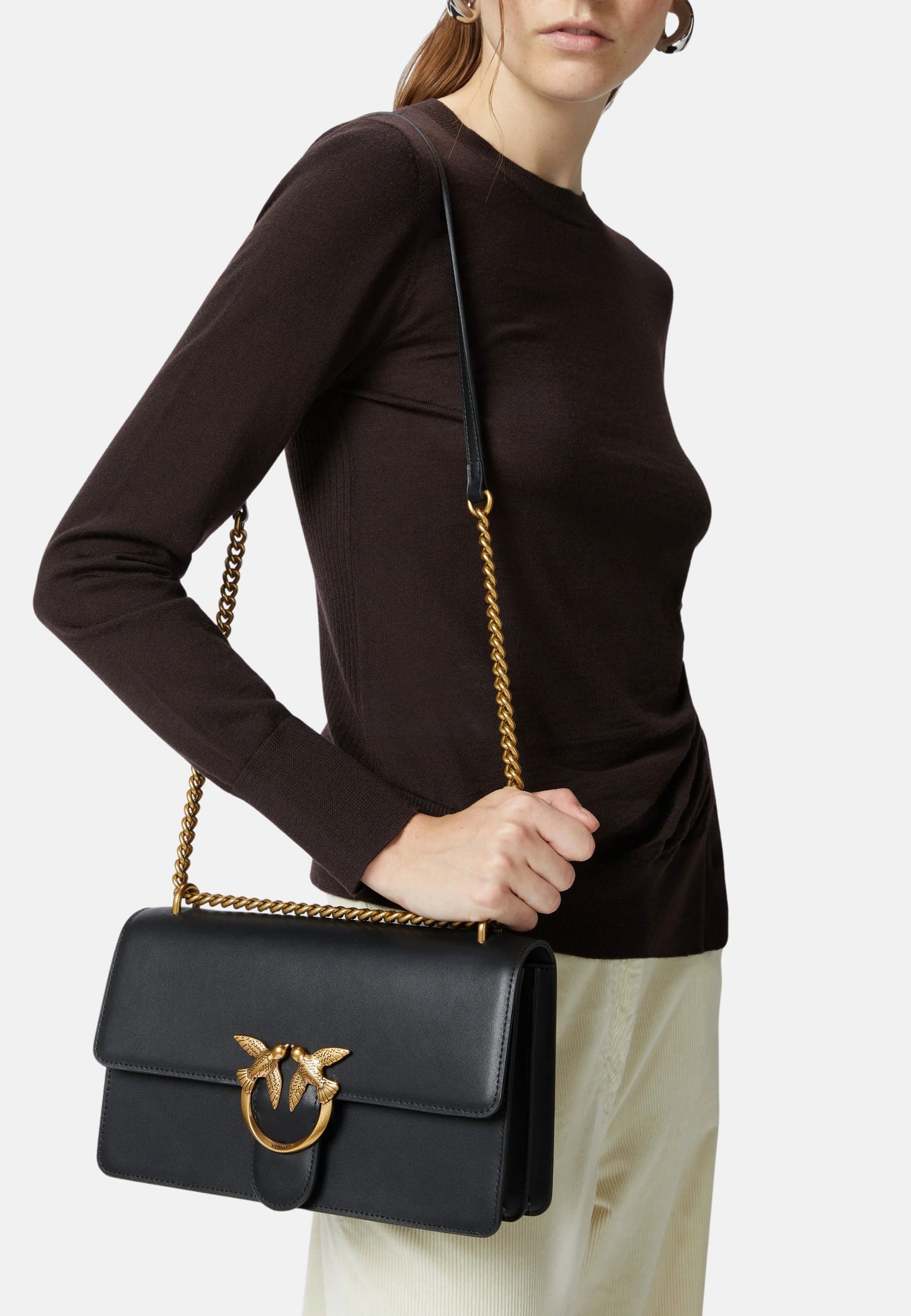 LOVE ONE CLASSIC DC VITELLO SETA - BLACK