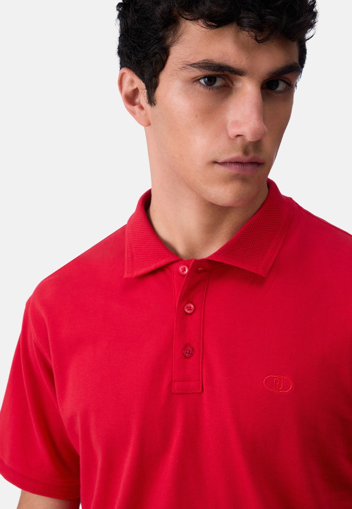 POLO POLOBORDO - ROUGE FRAMBOISE