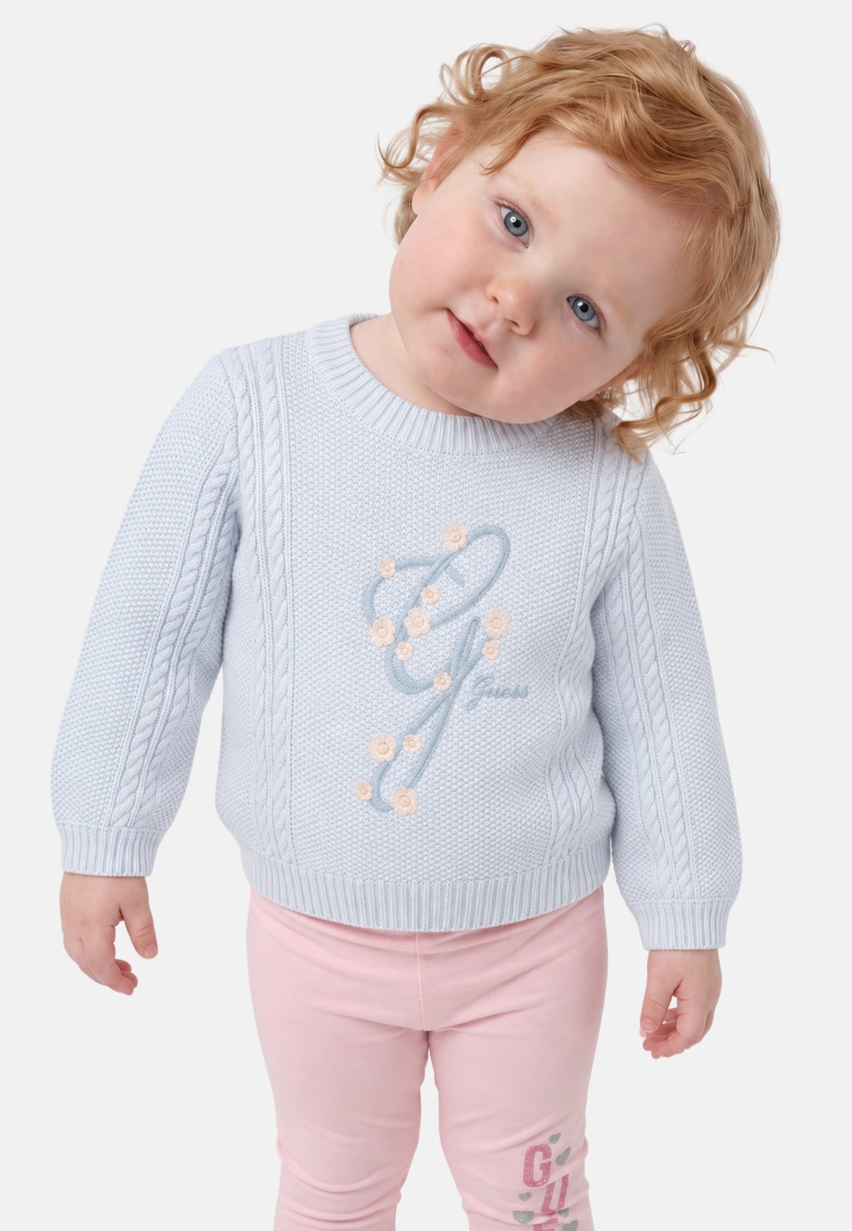 LS SWEATER - FROZEN LIGHT BLUE