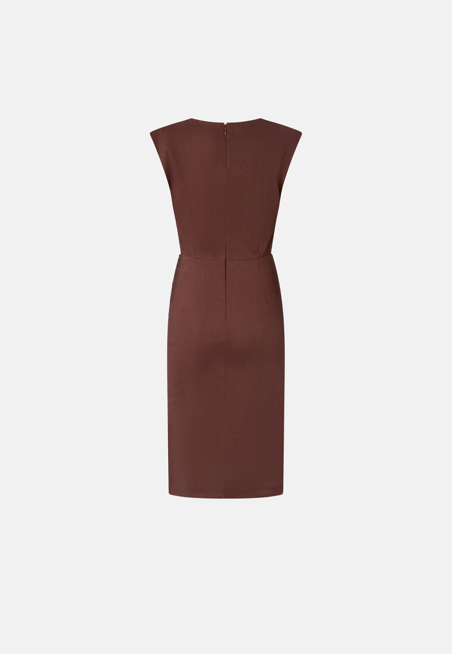 ALISSA ABITO LINO STRETCH - BROWN