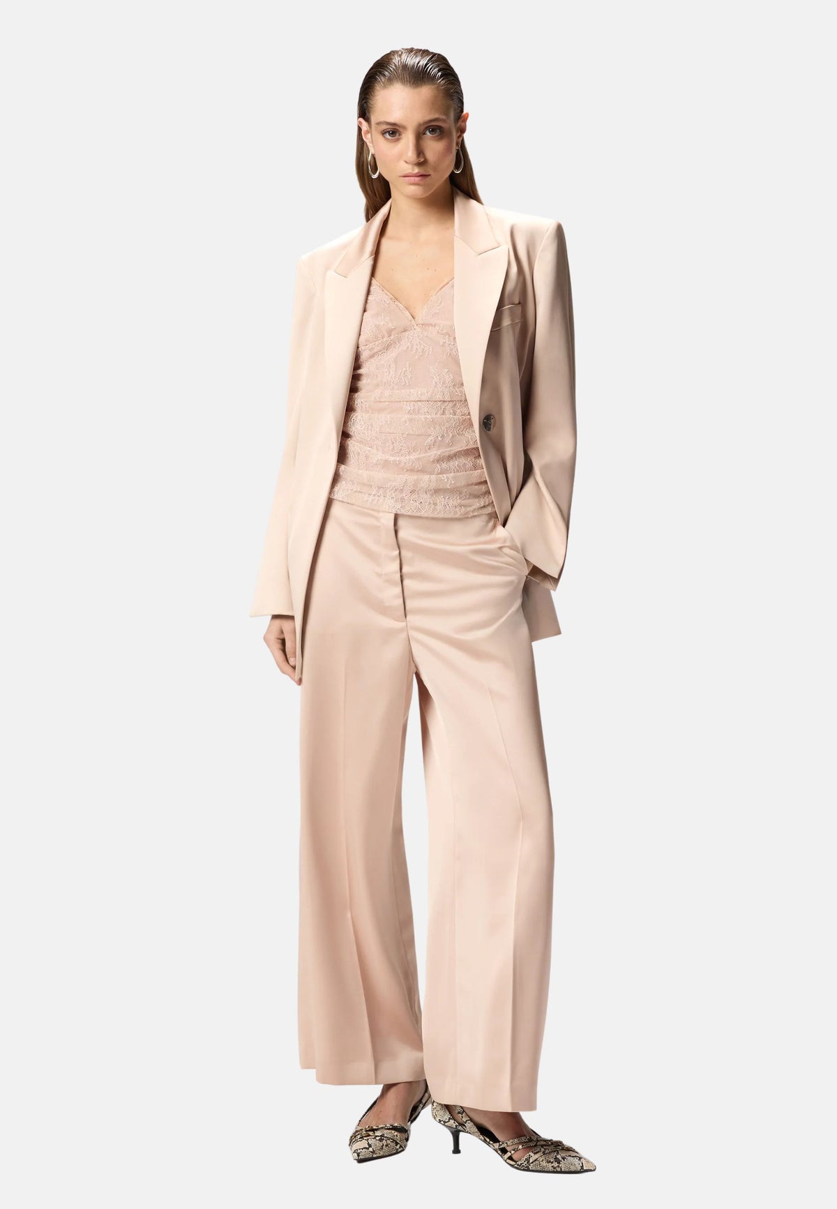 RAPA GIACCA SATIN - BEIGE
