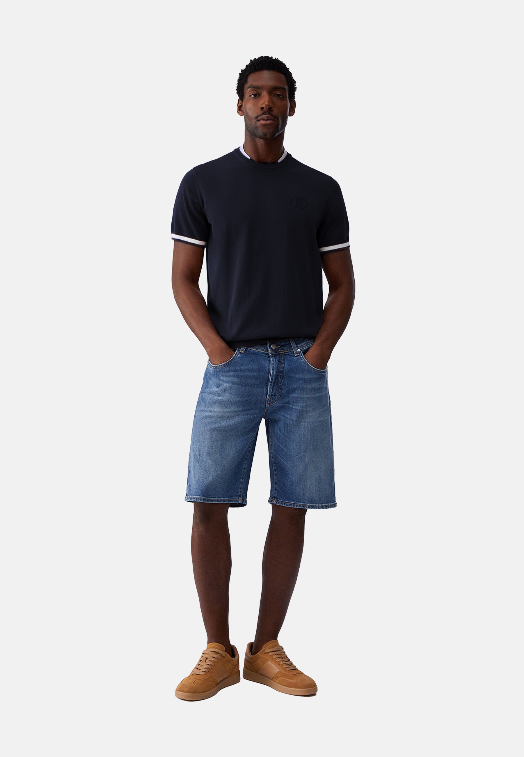MAGLIA CHIUSA M/C - blu