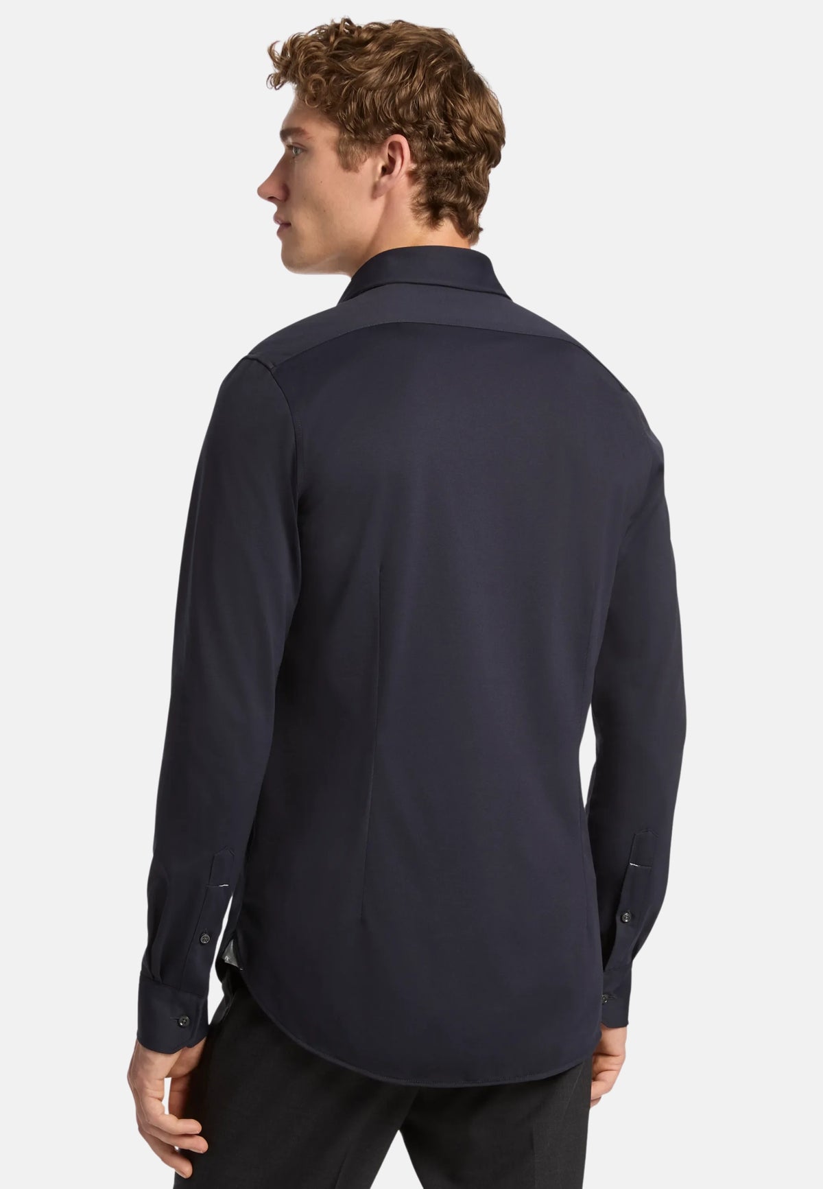 PERFORMANCE KNIT SLIM FIT - navy