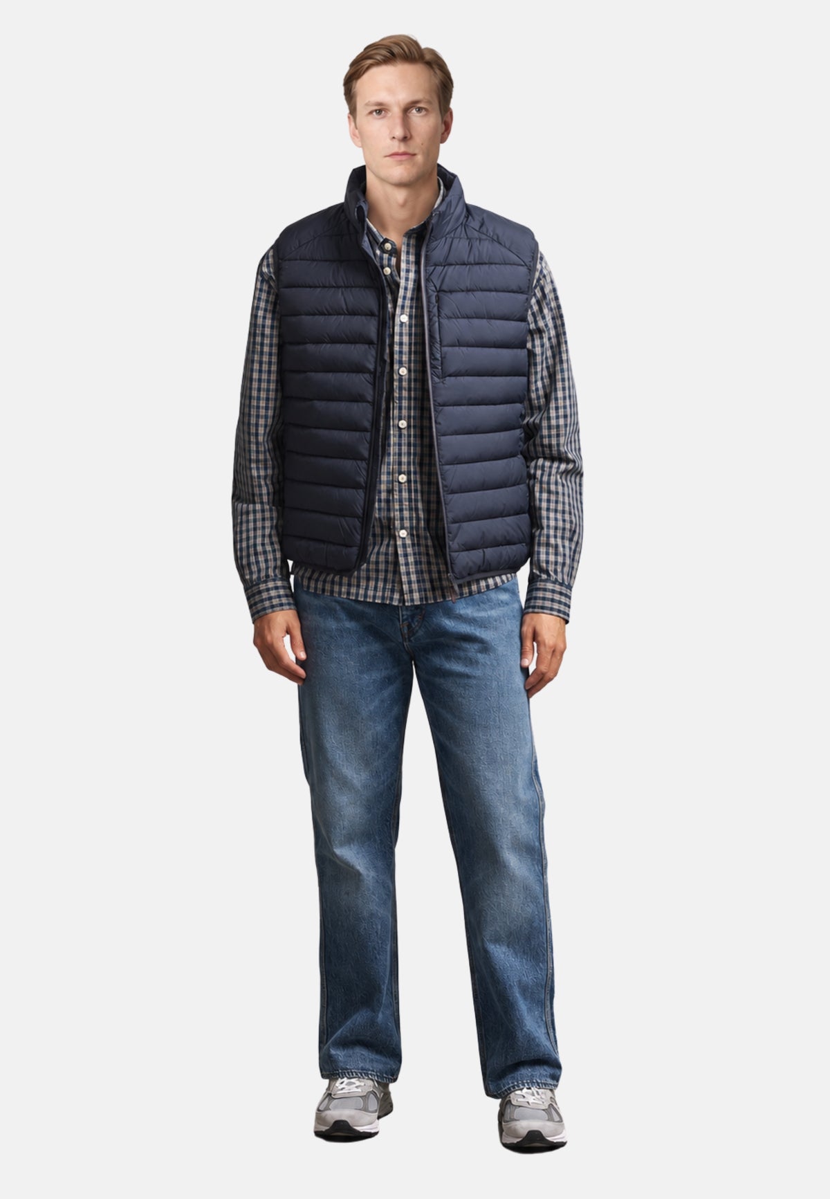 RHUS GILET - ECLIPSE BLUE