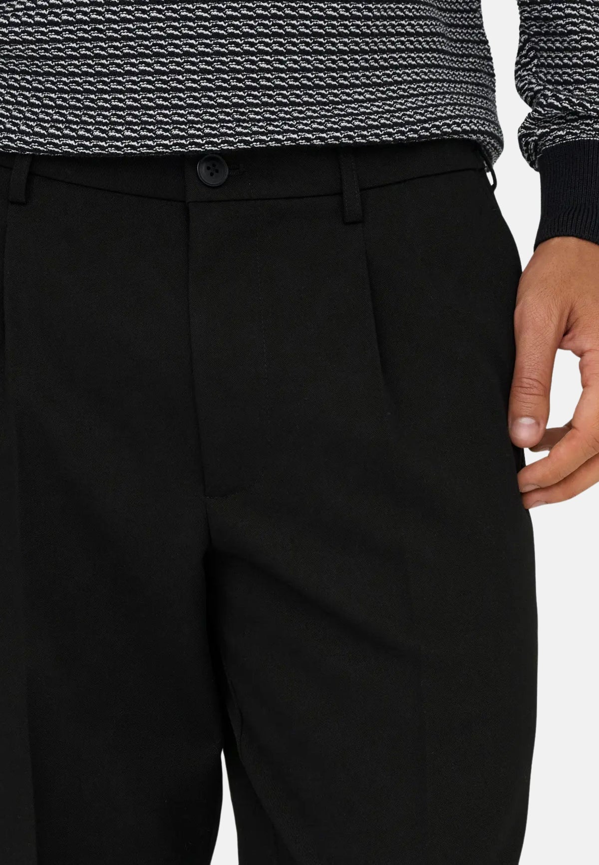ONSMIRO TAILORED TAP 0346 PANT FRML NOC - Nero