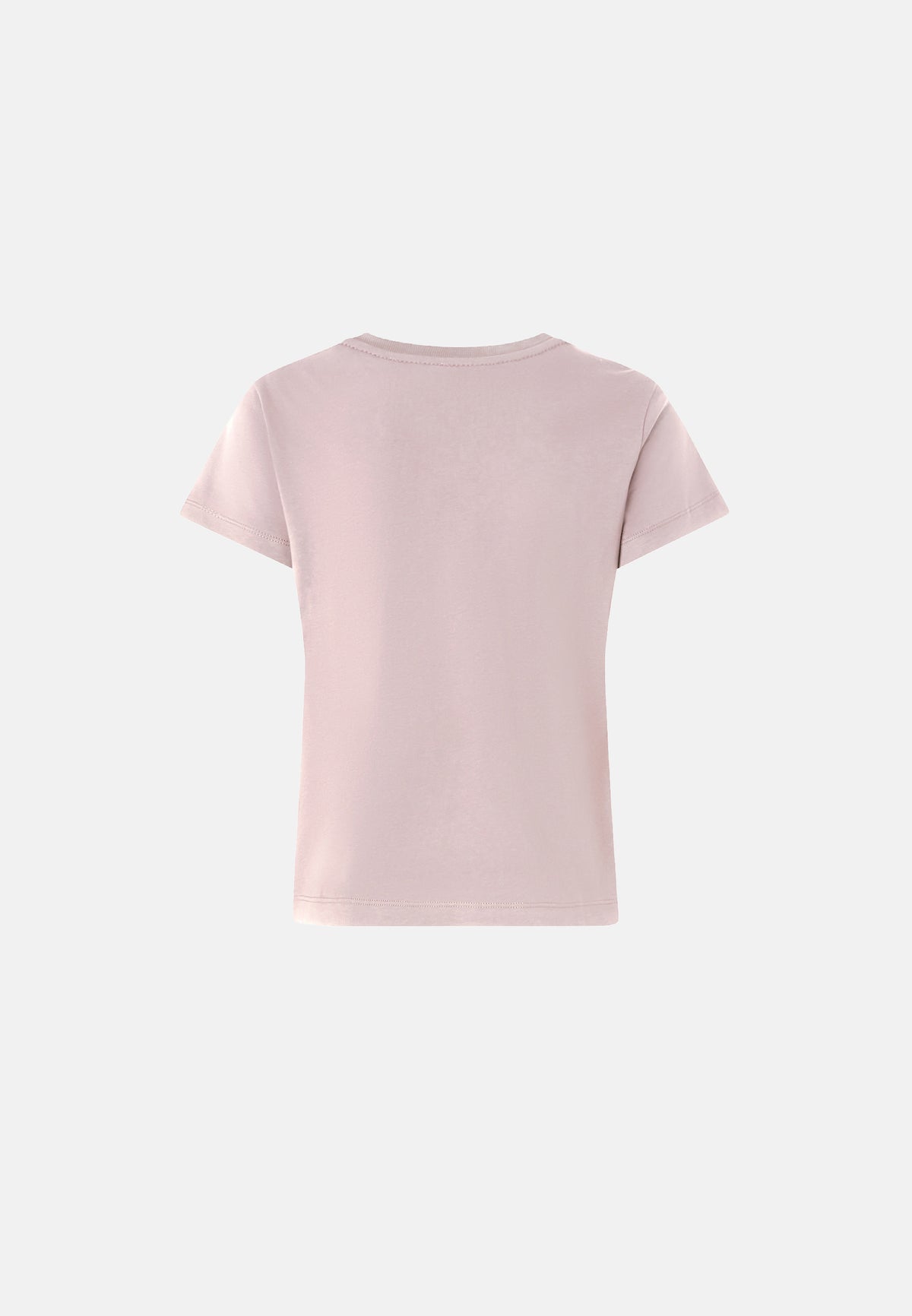 BASICO T-SHIRT JERSEY LOGO PINKO GOMMATO - PINK
