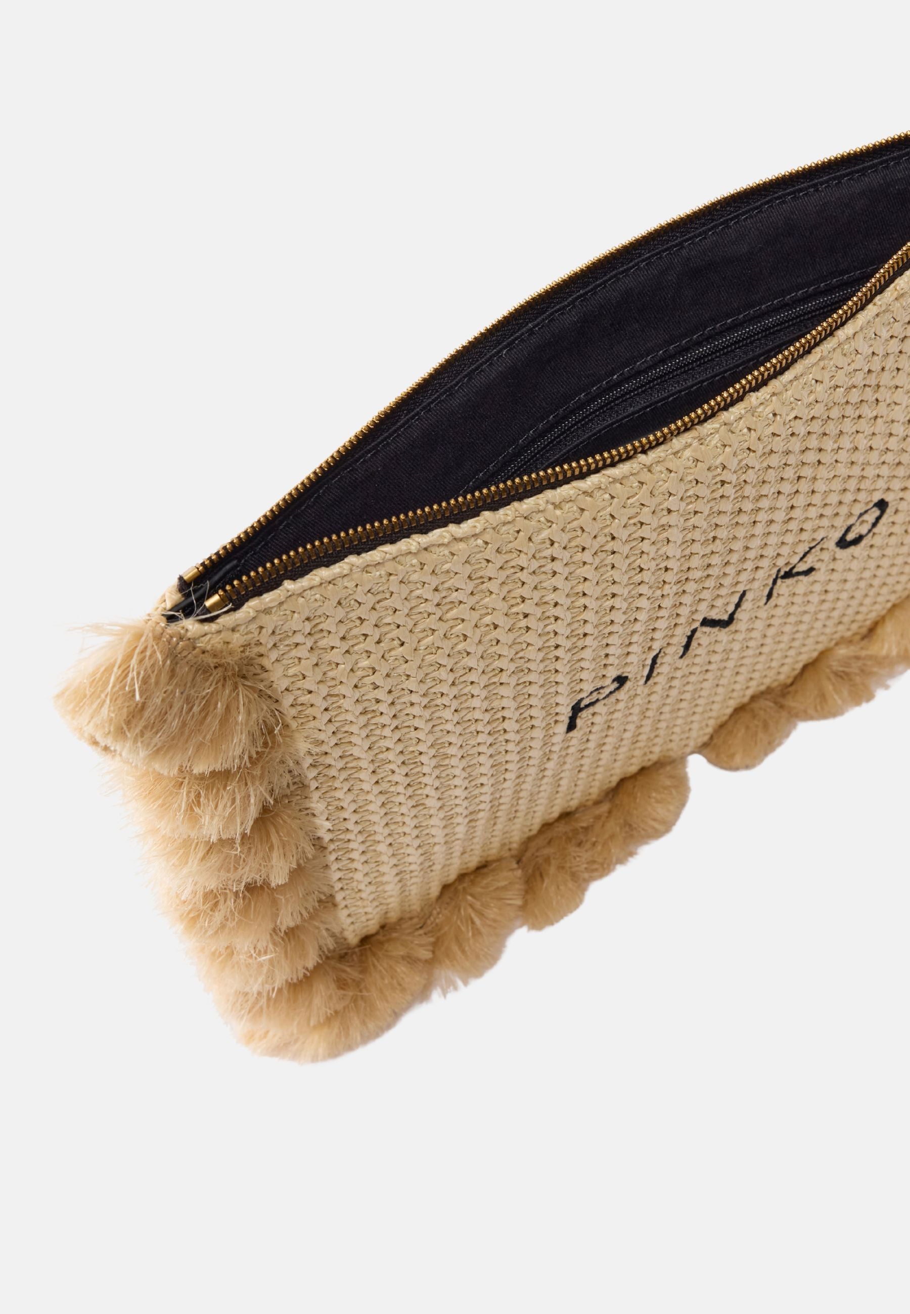 FLAT HANDLE RAFIA - PAGLIA/NERO