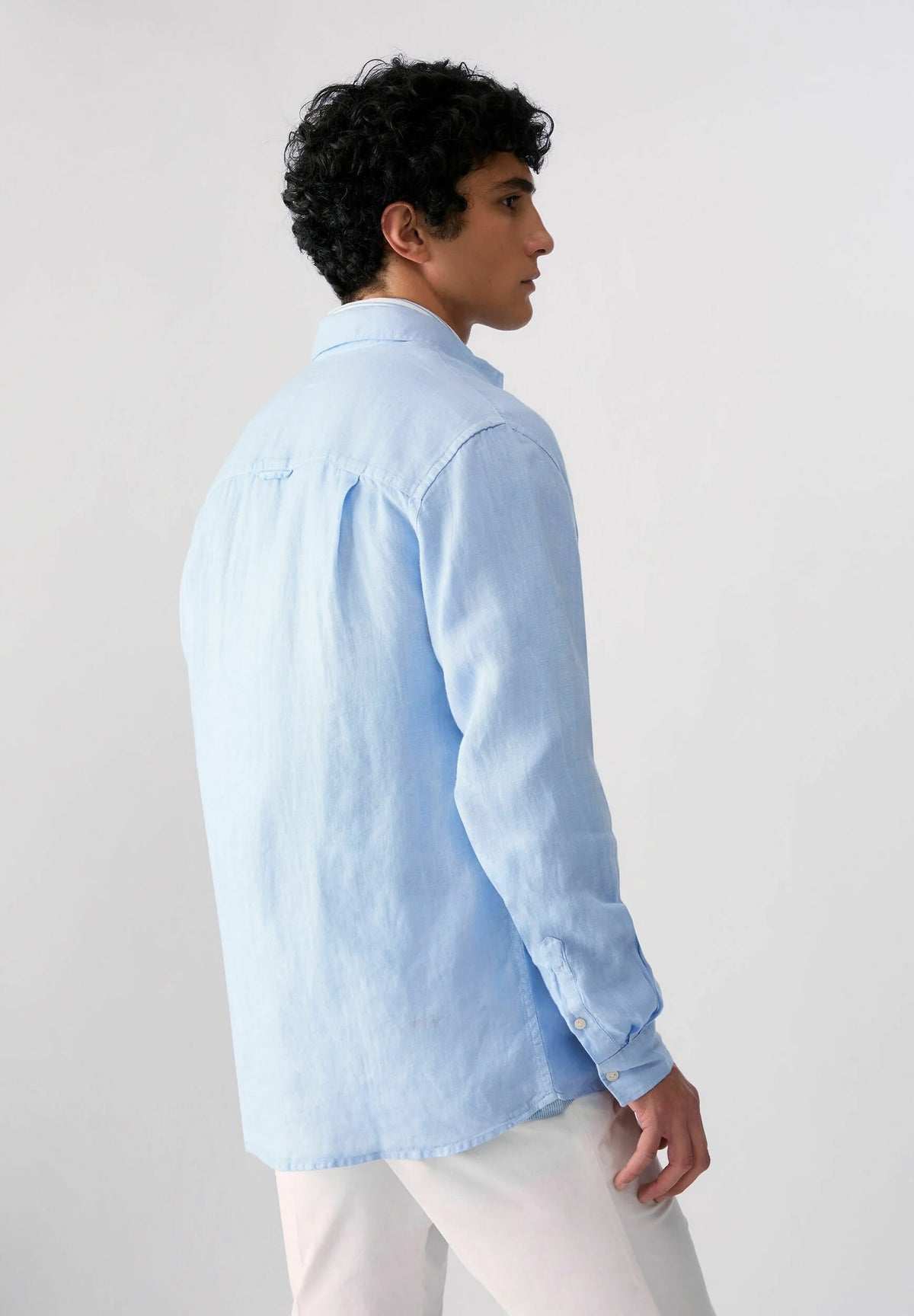 CAMIOCIA LONGLINO - SKY BLUE