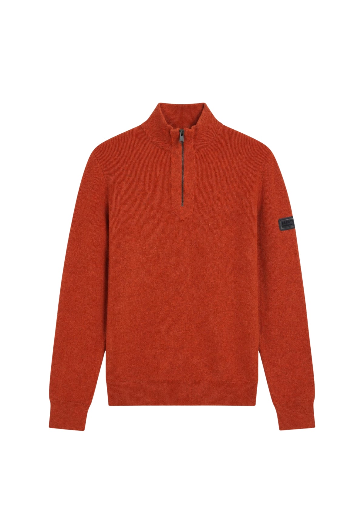 CRAWLEY FUNNEL NECK JUMPER - FIRE WHIRL