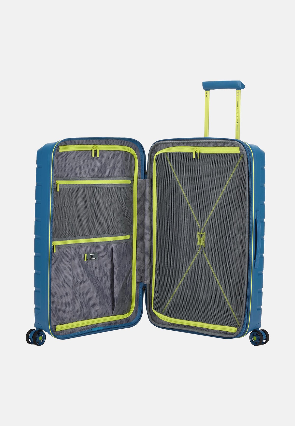 TROLLEY MEDIO 4R 68 CM EXP. BUTTERFLY CM 68X44X26/31 INCH 26,8 X 17,4 X 10,3/12,3 KG3,39 - BLU LAGUNA
