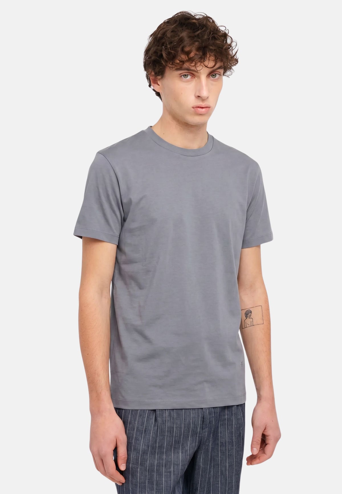 T-SHIRT M/M - GRIGIO MEDIO