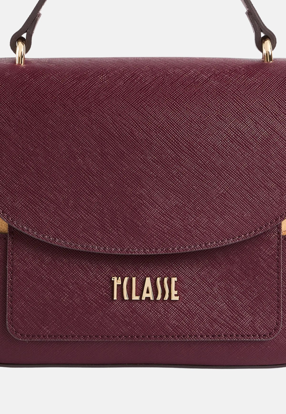 TRACOLLA C/PATTA - BURGUNDY