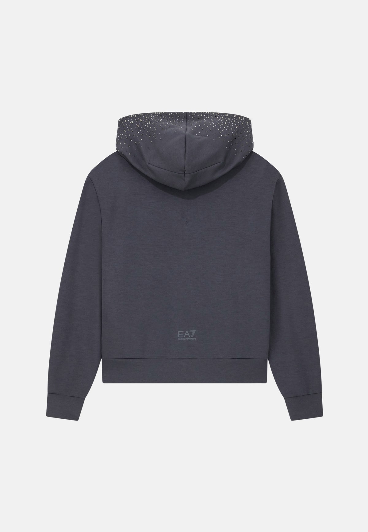 FELPA APERTA CON ZIP - ASPHALT