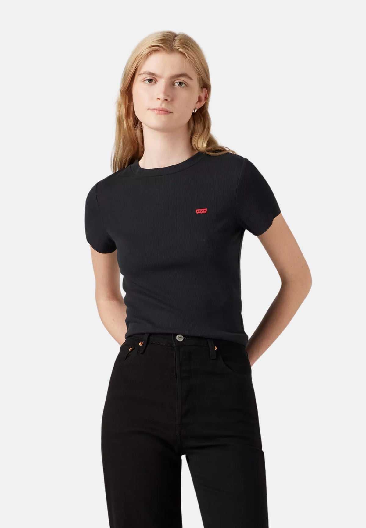 ESSENTIAL SPORTY TEE - NERO
