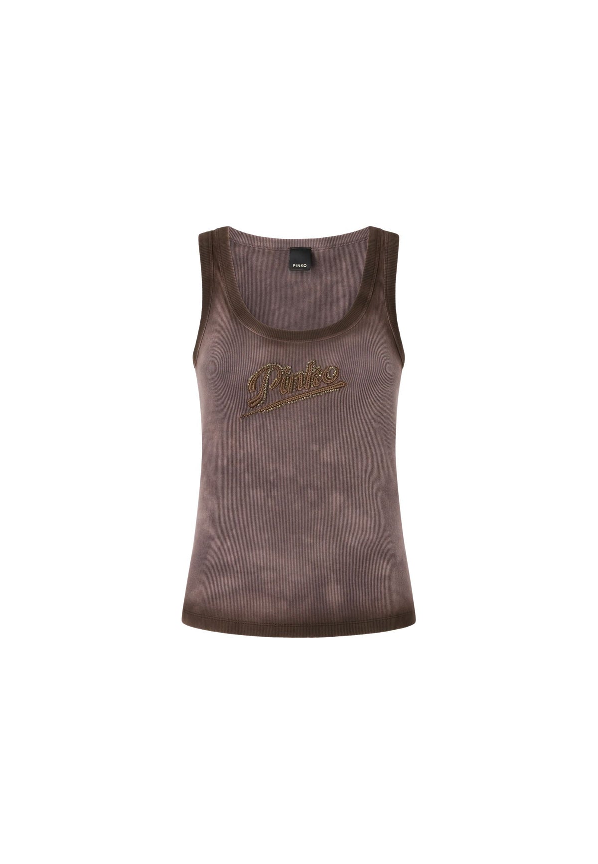 COSMOPOLITAN CANOTTA MALTINTA CON AEROGRAFO - BROWN