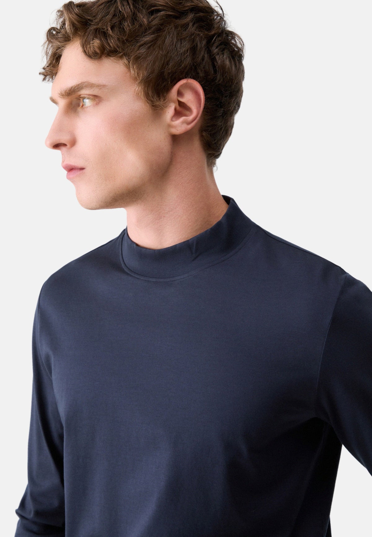 T-SHIRT MODA M/L - DARK BLUE