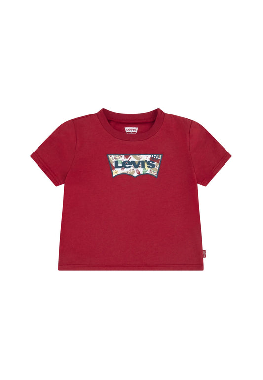 LVB BARBECUE BATWING TEE - URBAN RED