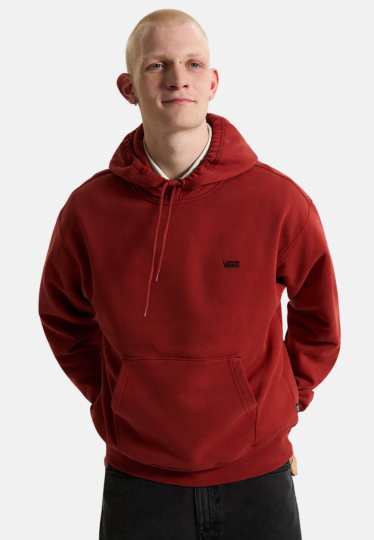 LEFT CHEST IL PULLOVER - POPPY EMBER