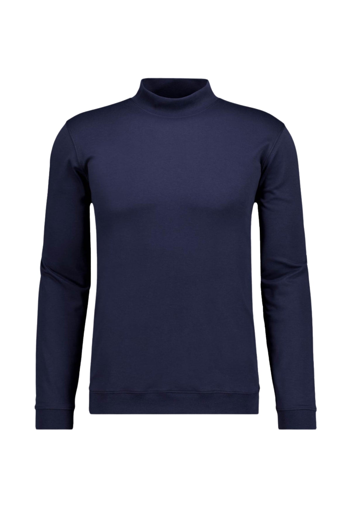 MAGLIA MEZZOCOLLO - BLUE