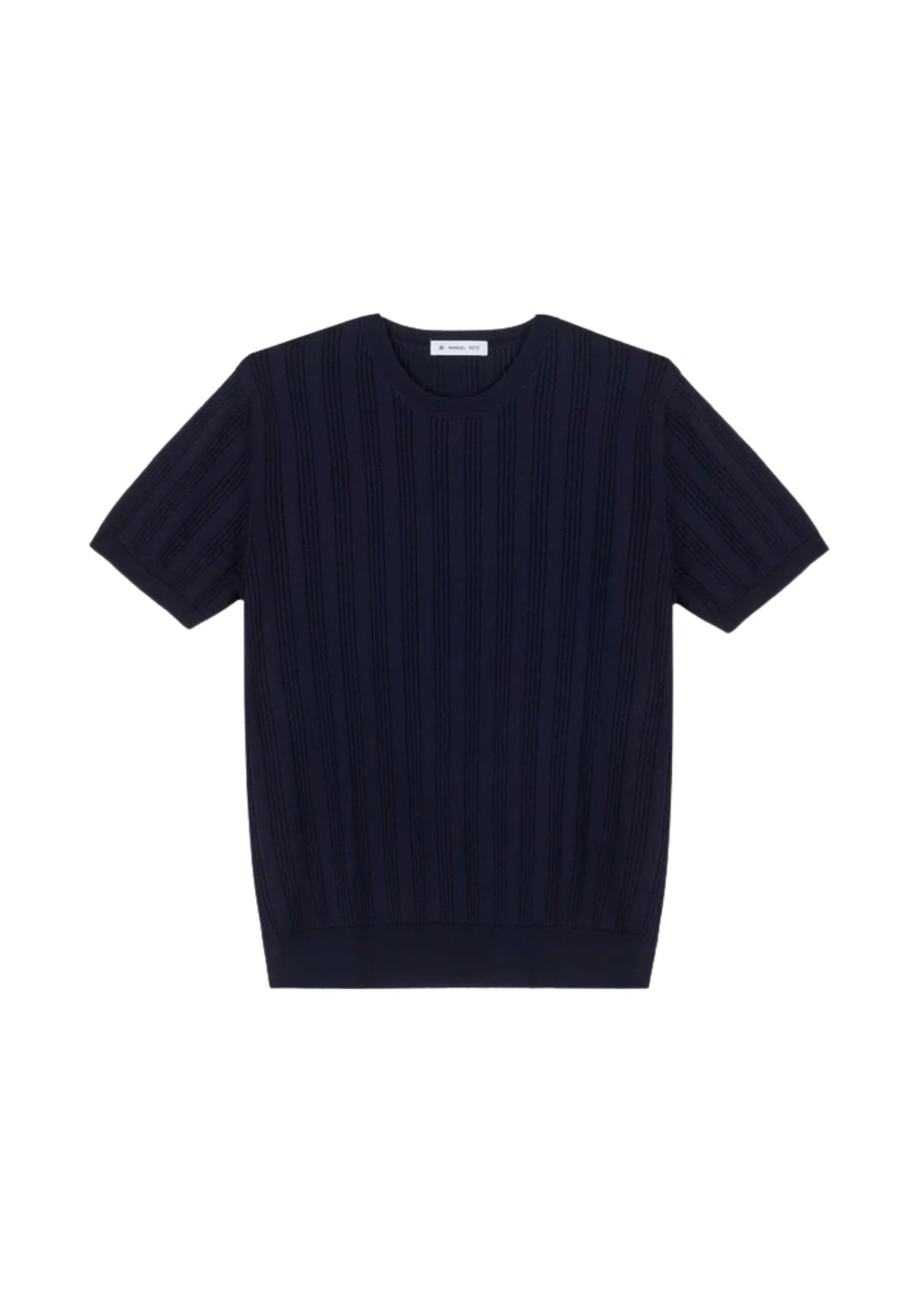 T-SHIRT M/M IN FILO - BLU