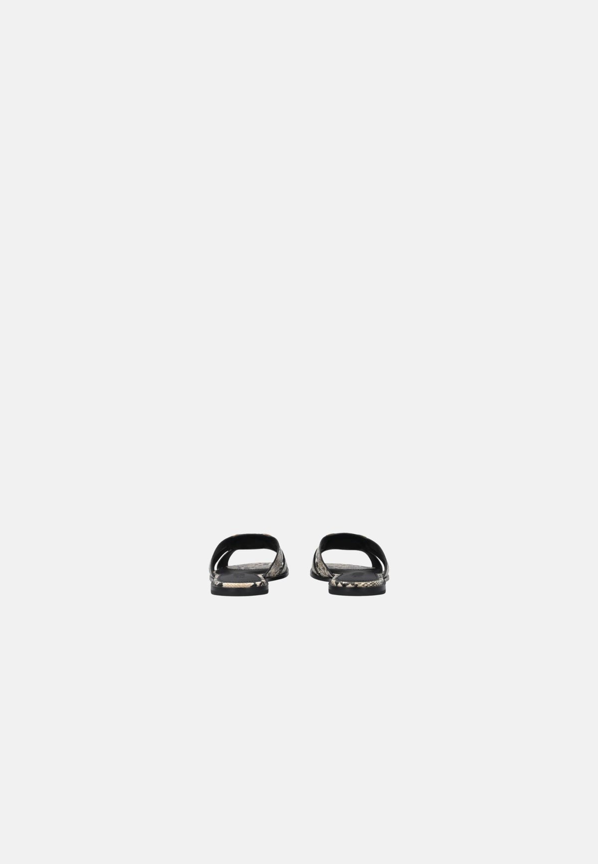 MILLY 04 SLIPPER PRINTED CALF LEATHER - ROCK