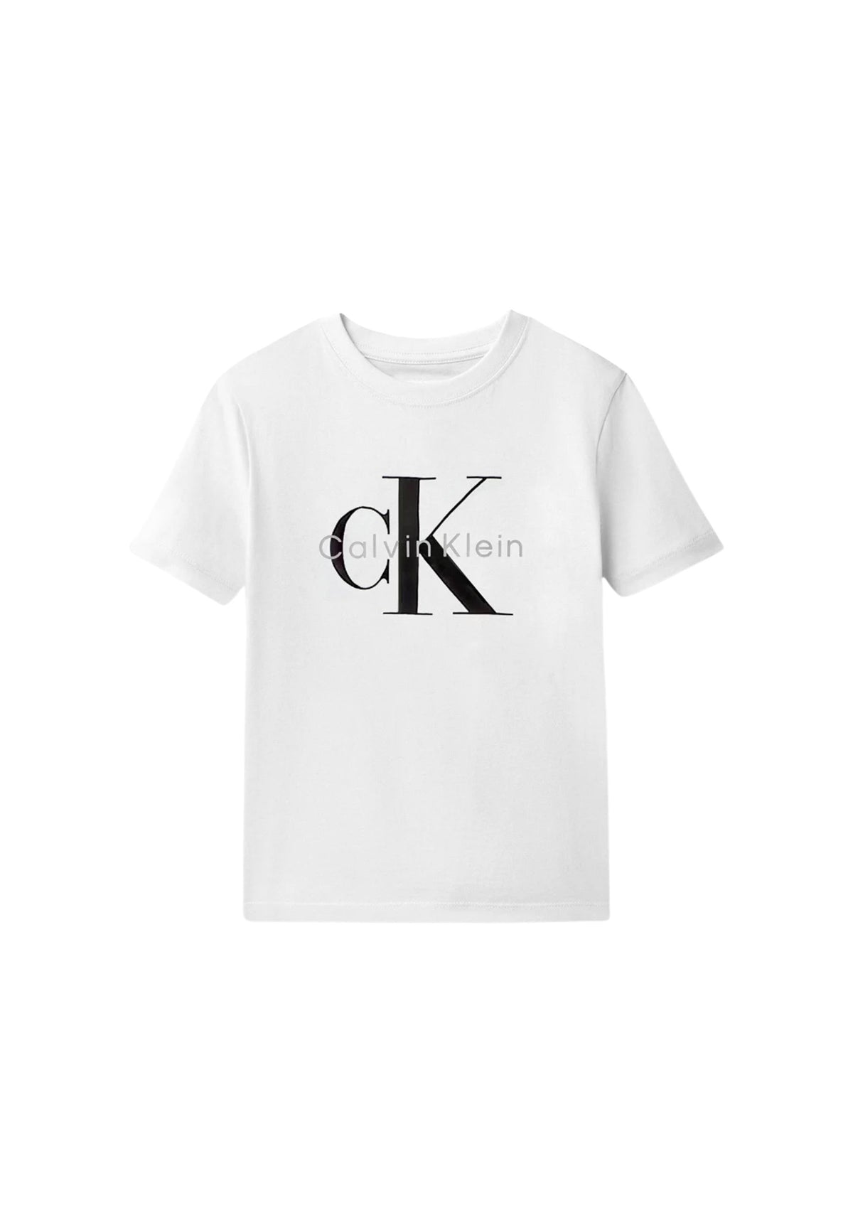 CK MONO LOGO SS T-SHIRT - WHITE