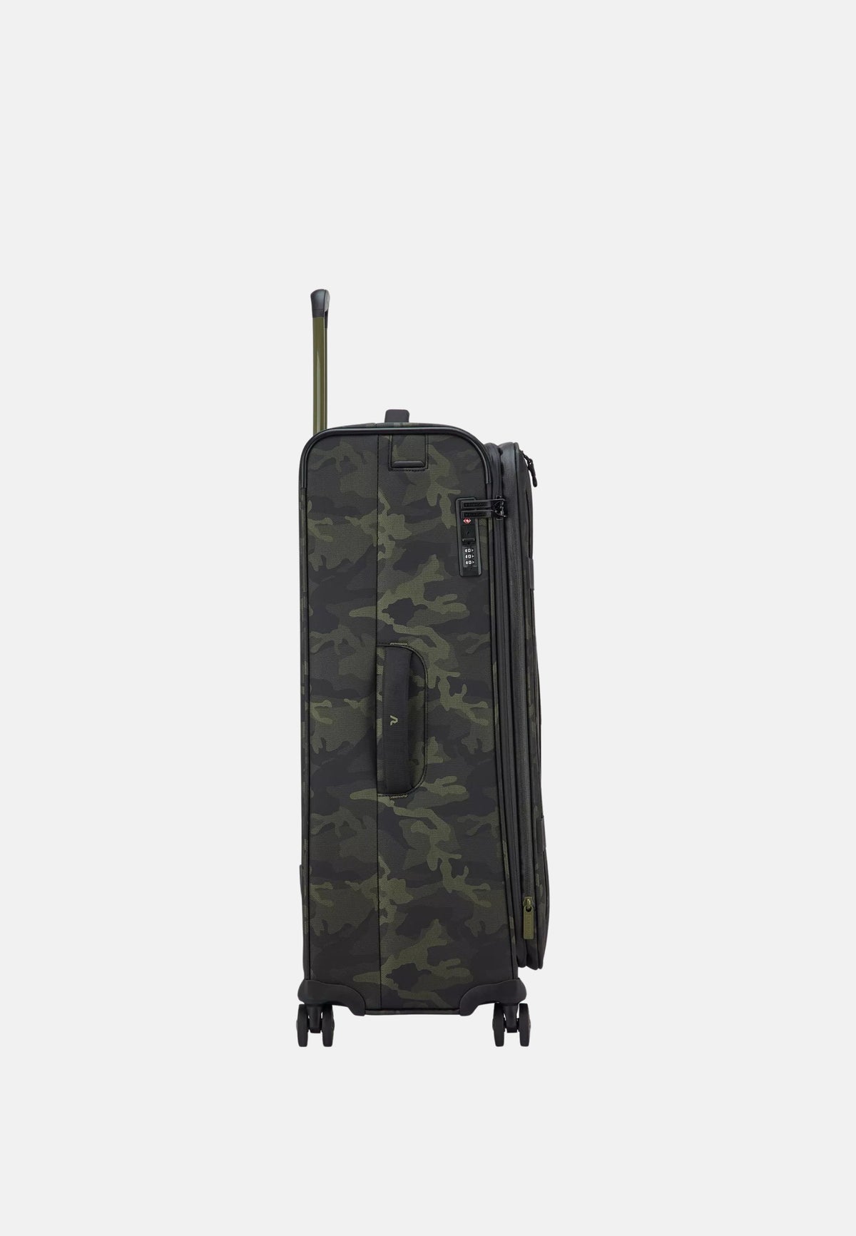 TROLLEY GRANDE 4R 78X48X31/36 EXP. NORWAY - VERDE MILITARE