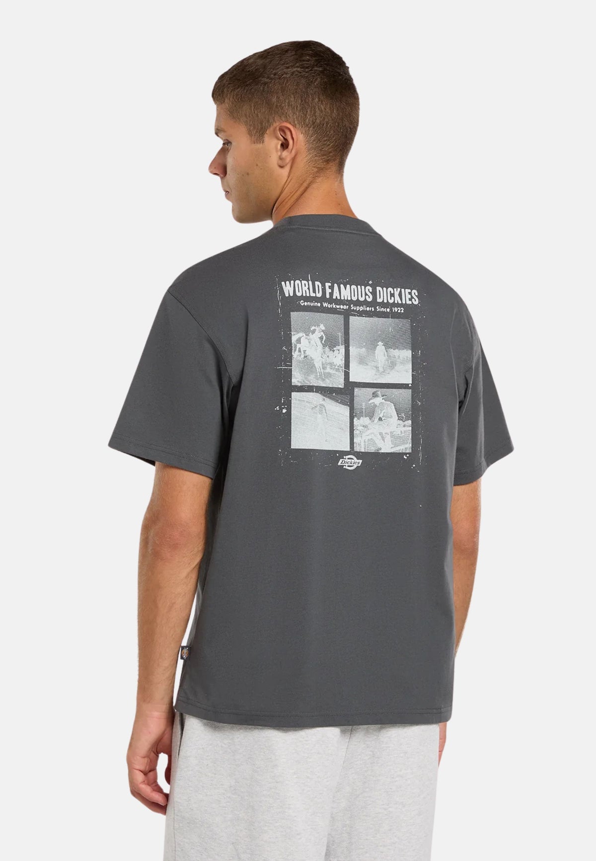 WOLFHURST SS TEE - CHARCOAL GREY