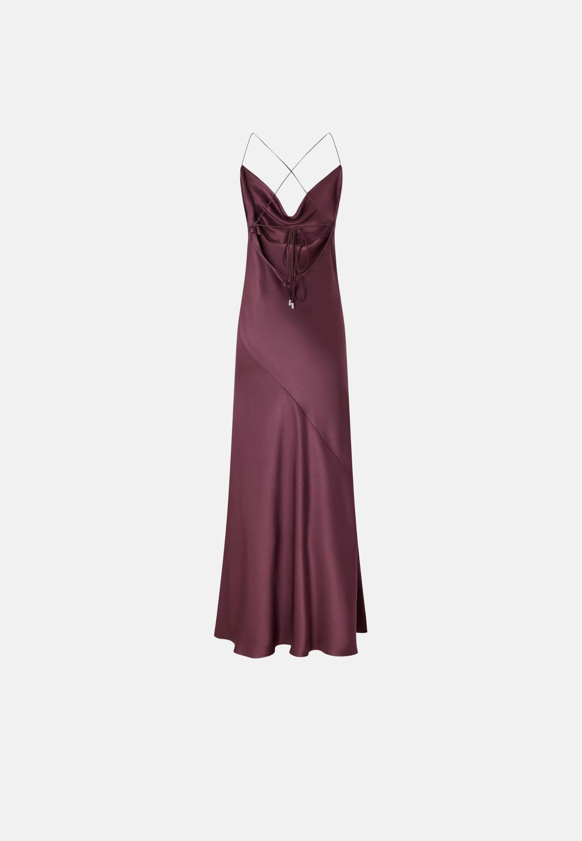 FARRO ABITO SATIN - RED