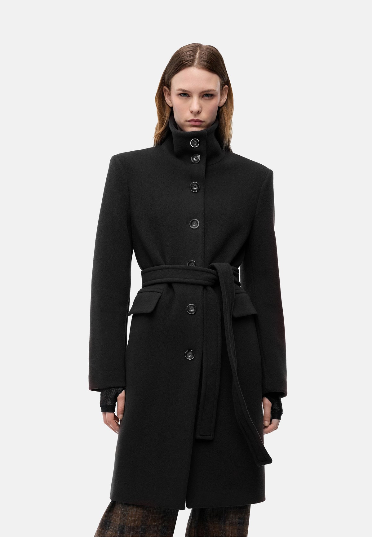 CITISO CAPPOTTO PANNO DOPPIO - BLACK