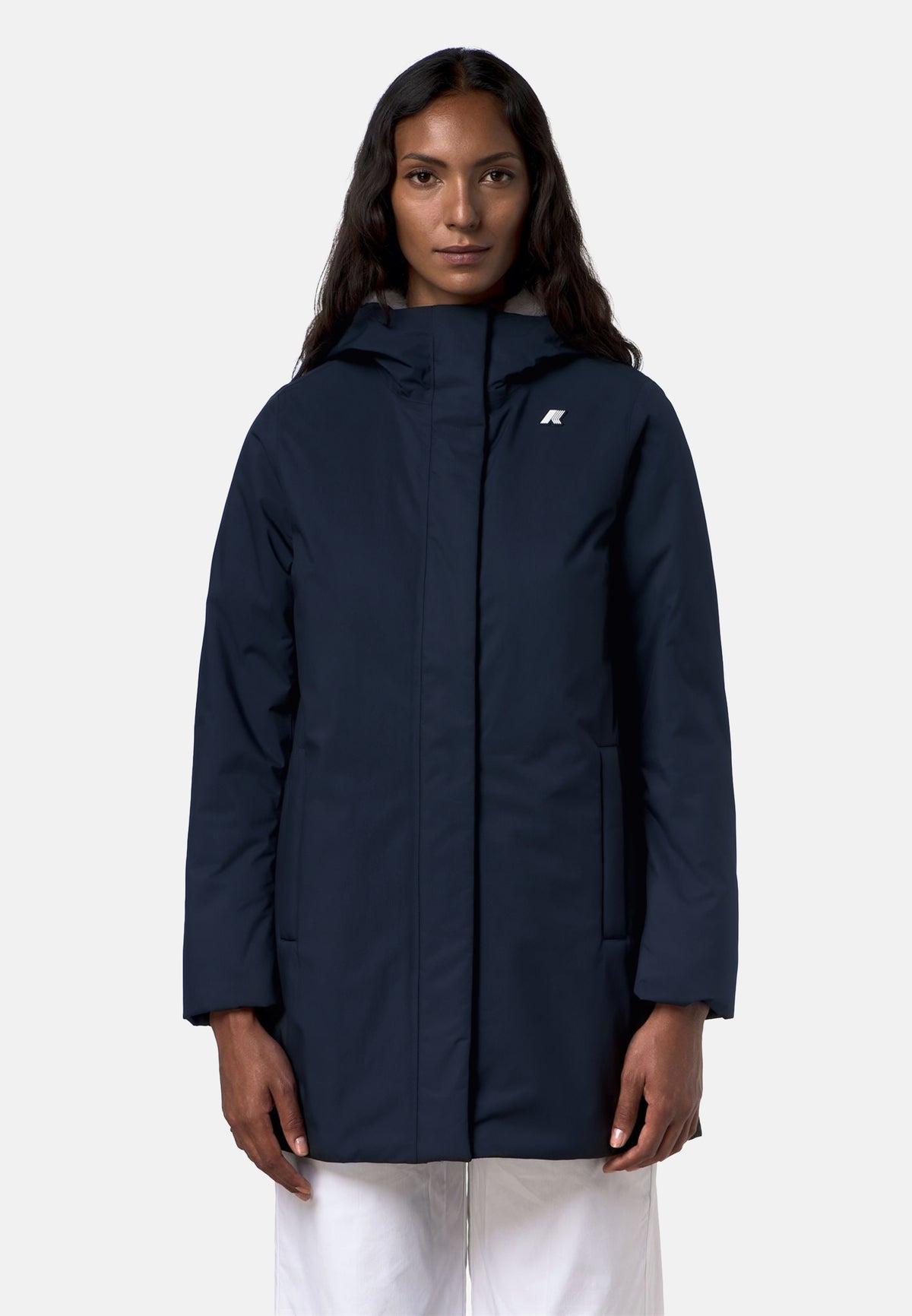 SOPHIE TWILL SOFT BEAVER - BLUE D-GREY WARM