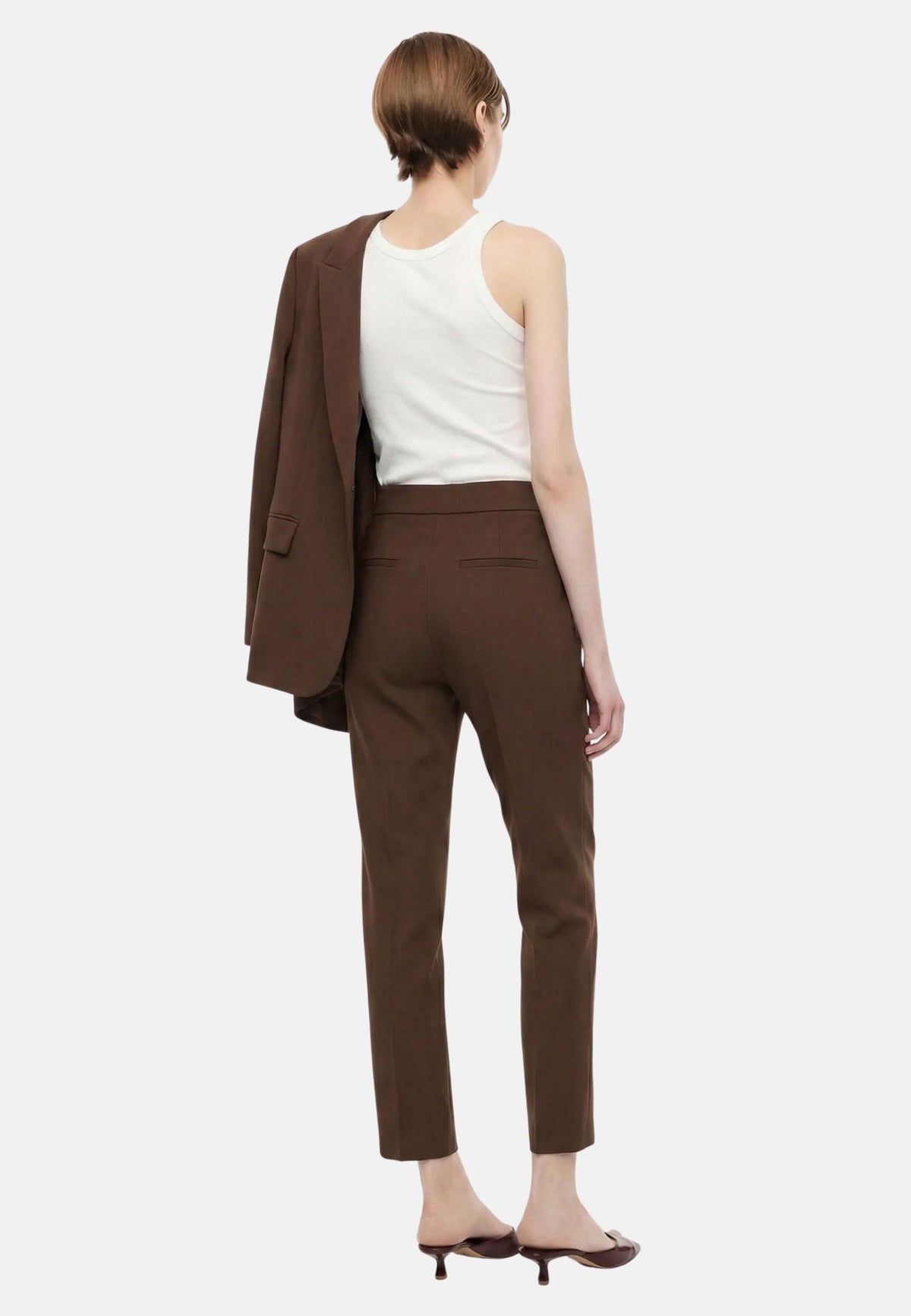 PANTALONE DRITTO - CACAO