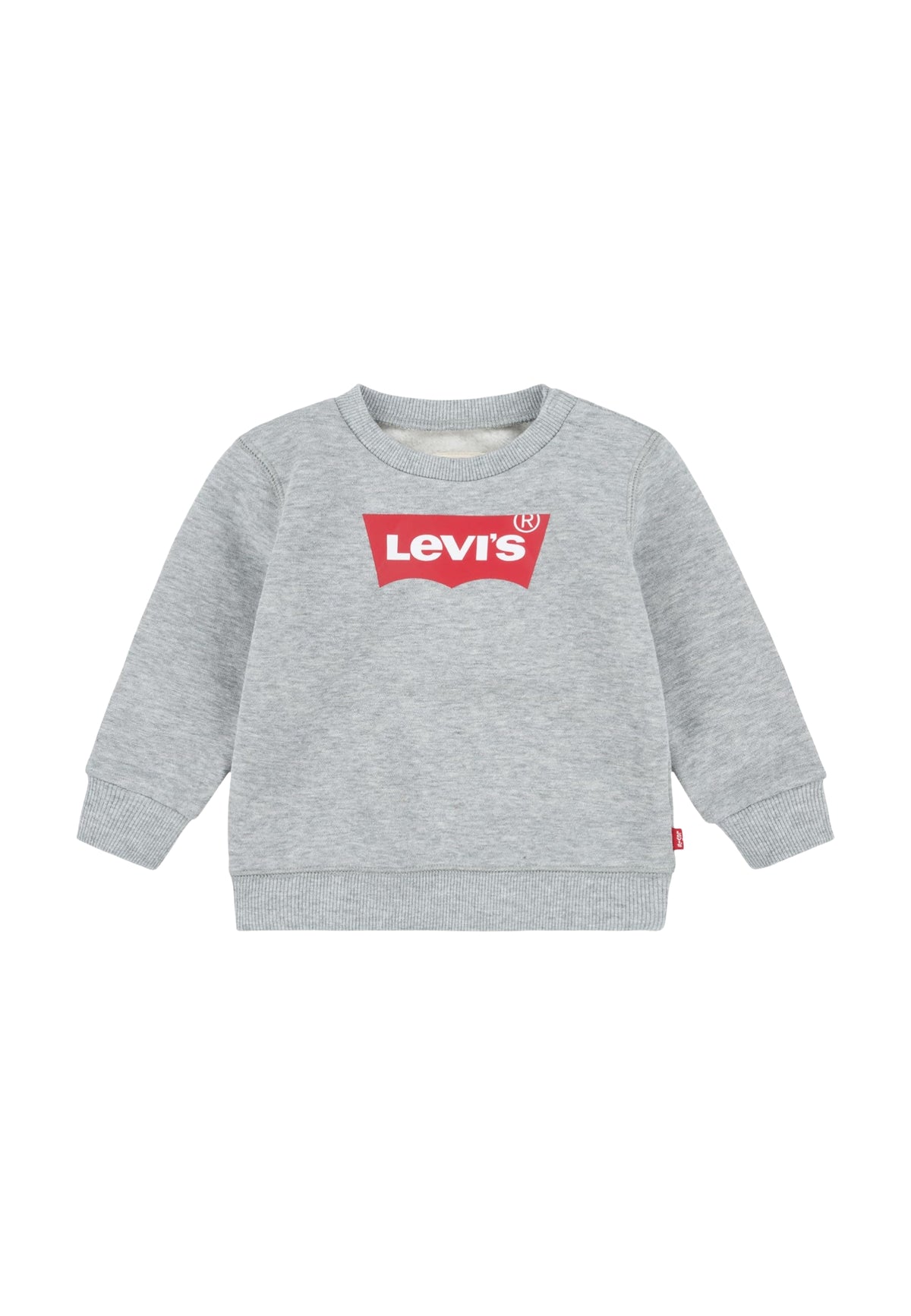 LVB BATWING CREW - GREY HEATHER