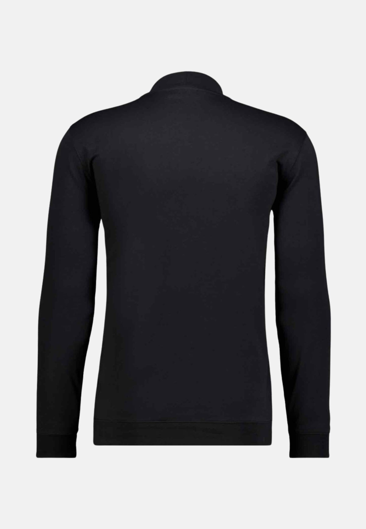 MAGLIA MEZZOCOLLO - nero