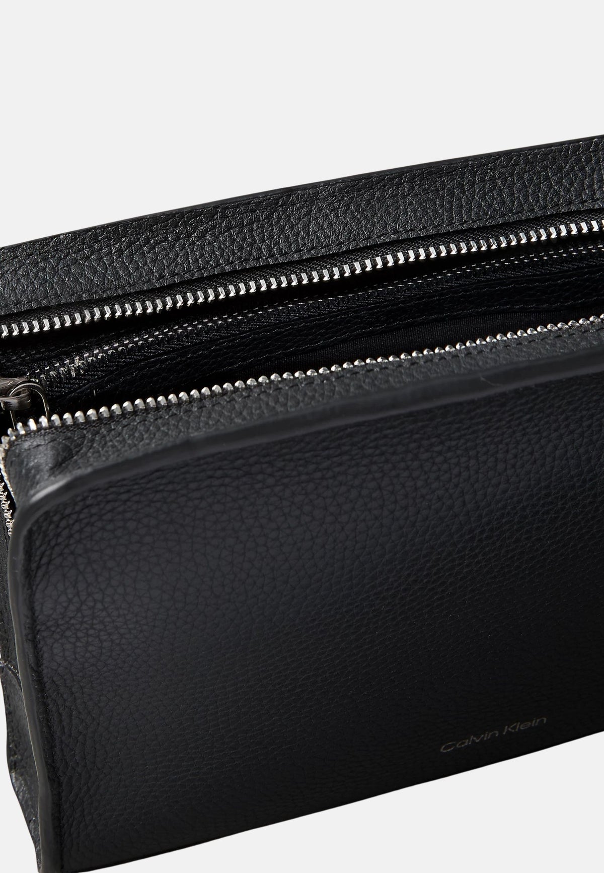 FOIL EMBOSS SMALL WASHBAG - NERO