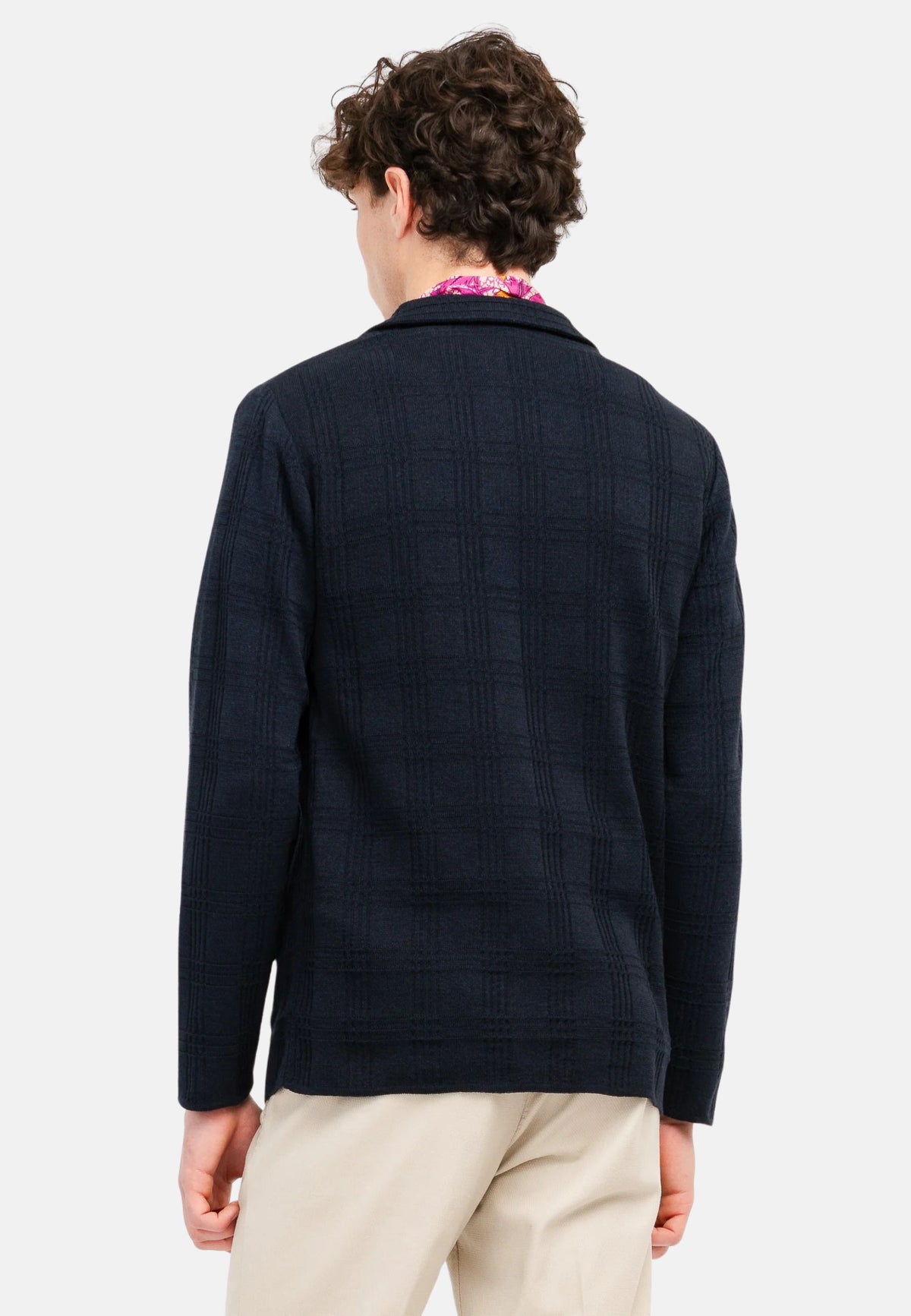 GIACCA MAGLIA - BLUE