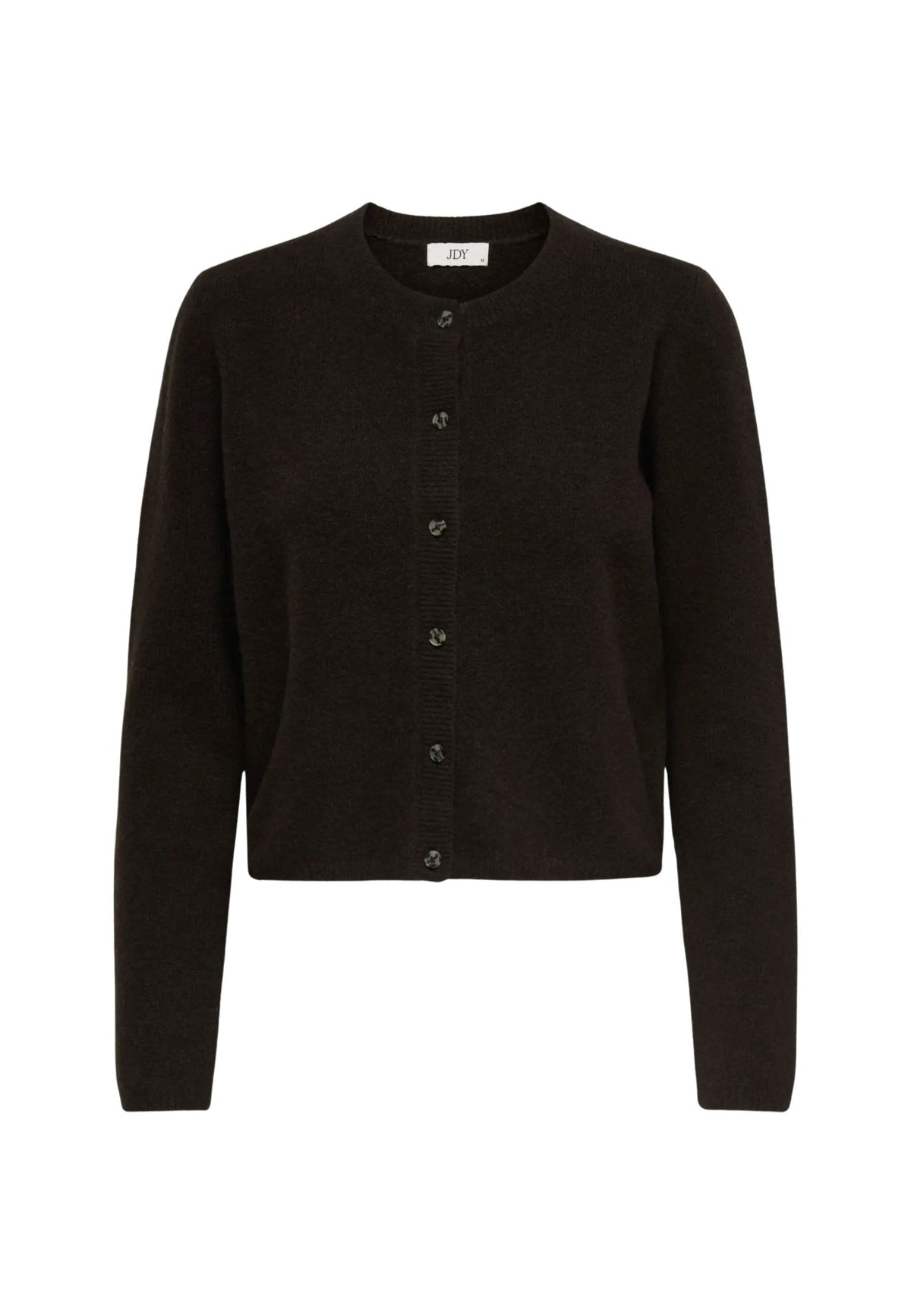 JDYCHOLEL/S CARDIGAN KNT NOOS - CHOCCOLATE TORTE/MELANGE W.