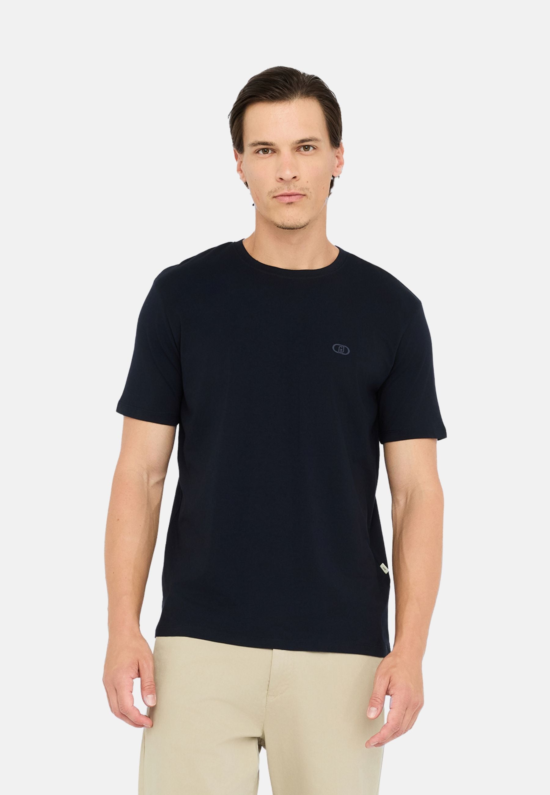 T-SHIRT BASICCONTRA - blu
