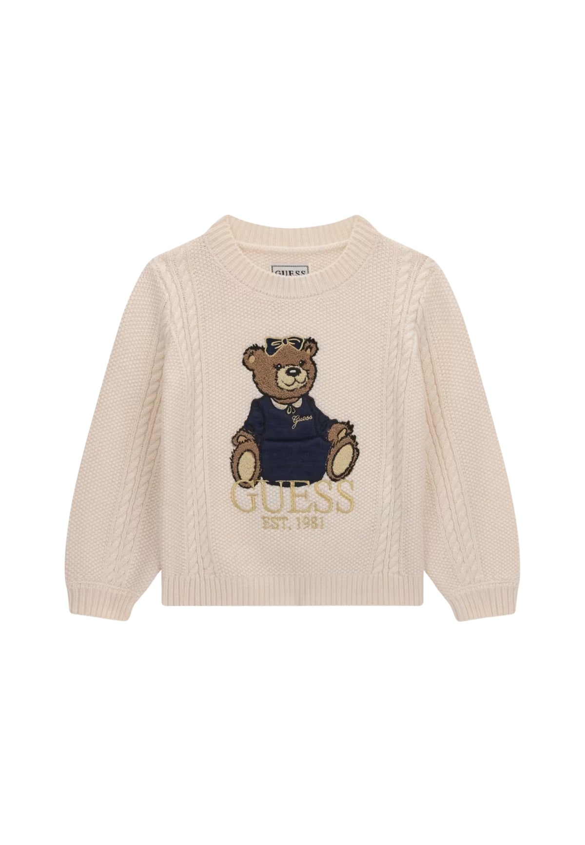 LS SWEATER - CREAM WHITE