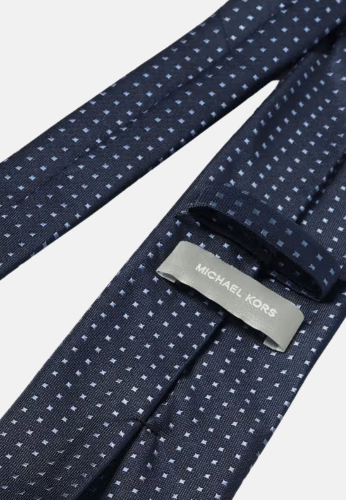 CRAVATTA SOLID TONAL DOT - BLUE