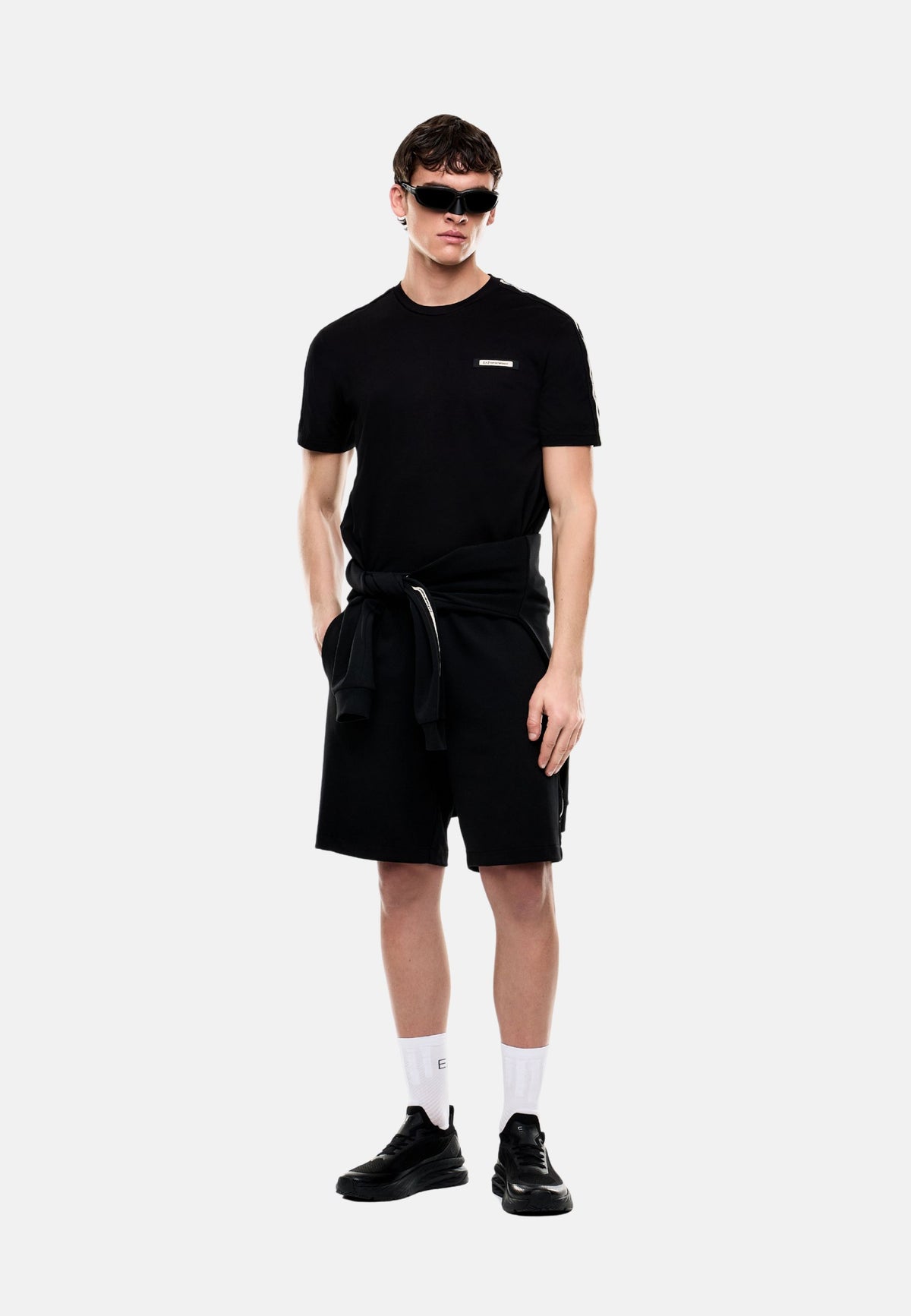 MAN JERSEY T-SHIRT - BLACK