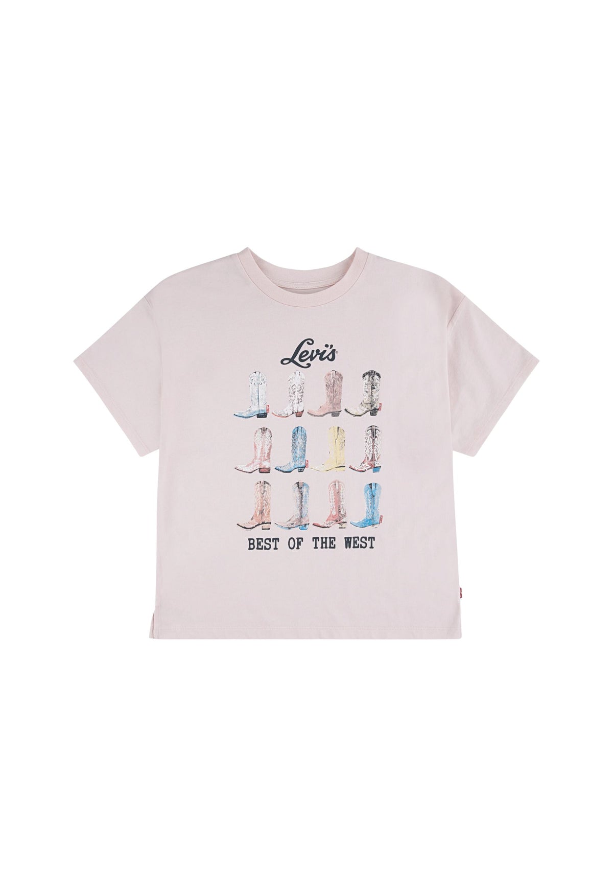 LVG BOOTS OVERSIZED SS TEE - CRYSTAL PINK