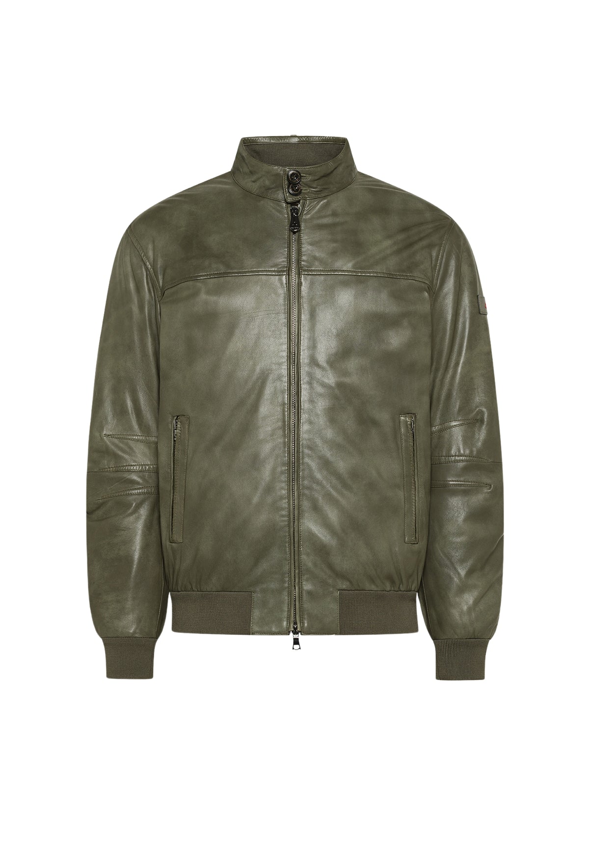 FIONIA TT GIUBBINO IN PELLE - VERDE