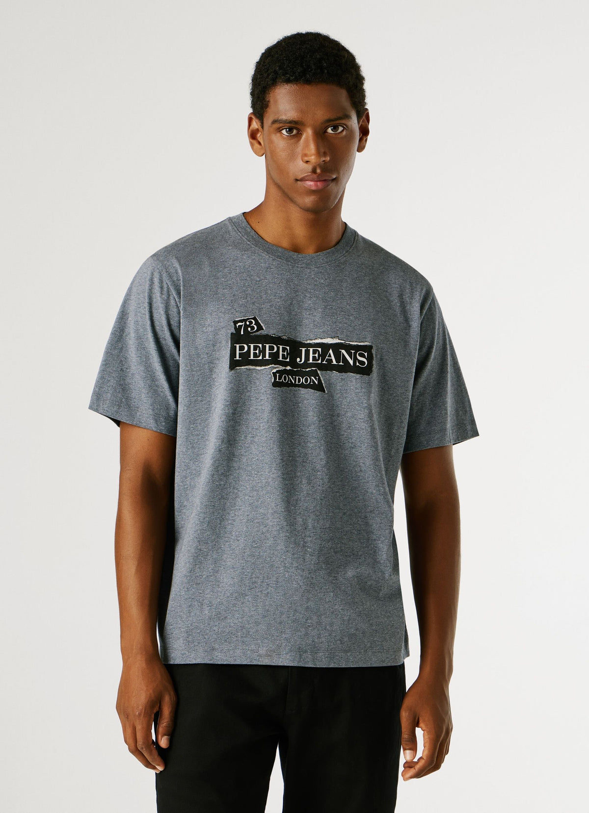 GRIFFIN TEE - MARL GREY