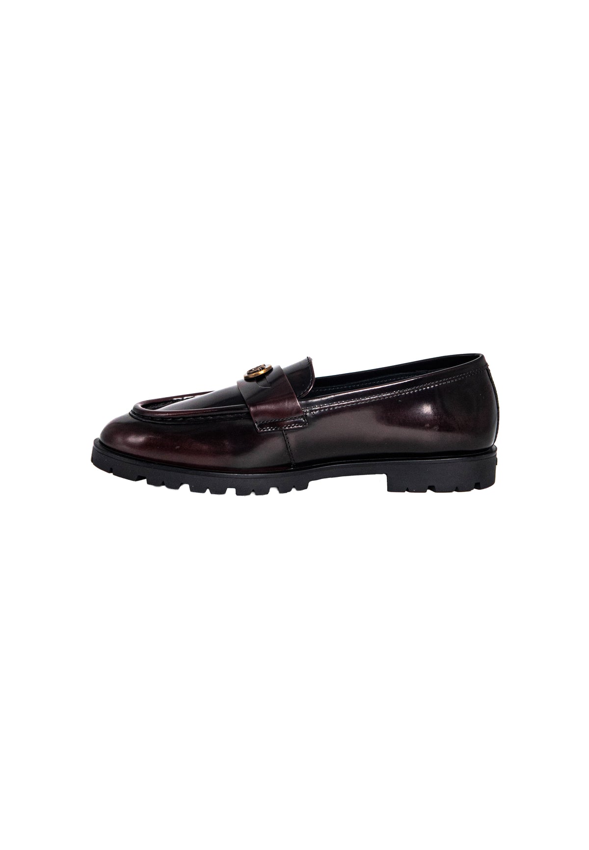 NORA 07 MOCASSINO CALF LEATHER - BORDEAUX