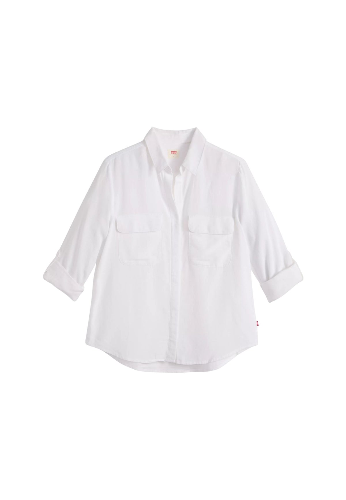 ELAINE UTILITY SHIRT - BIANCO