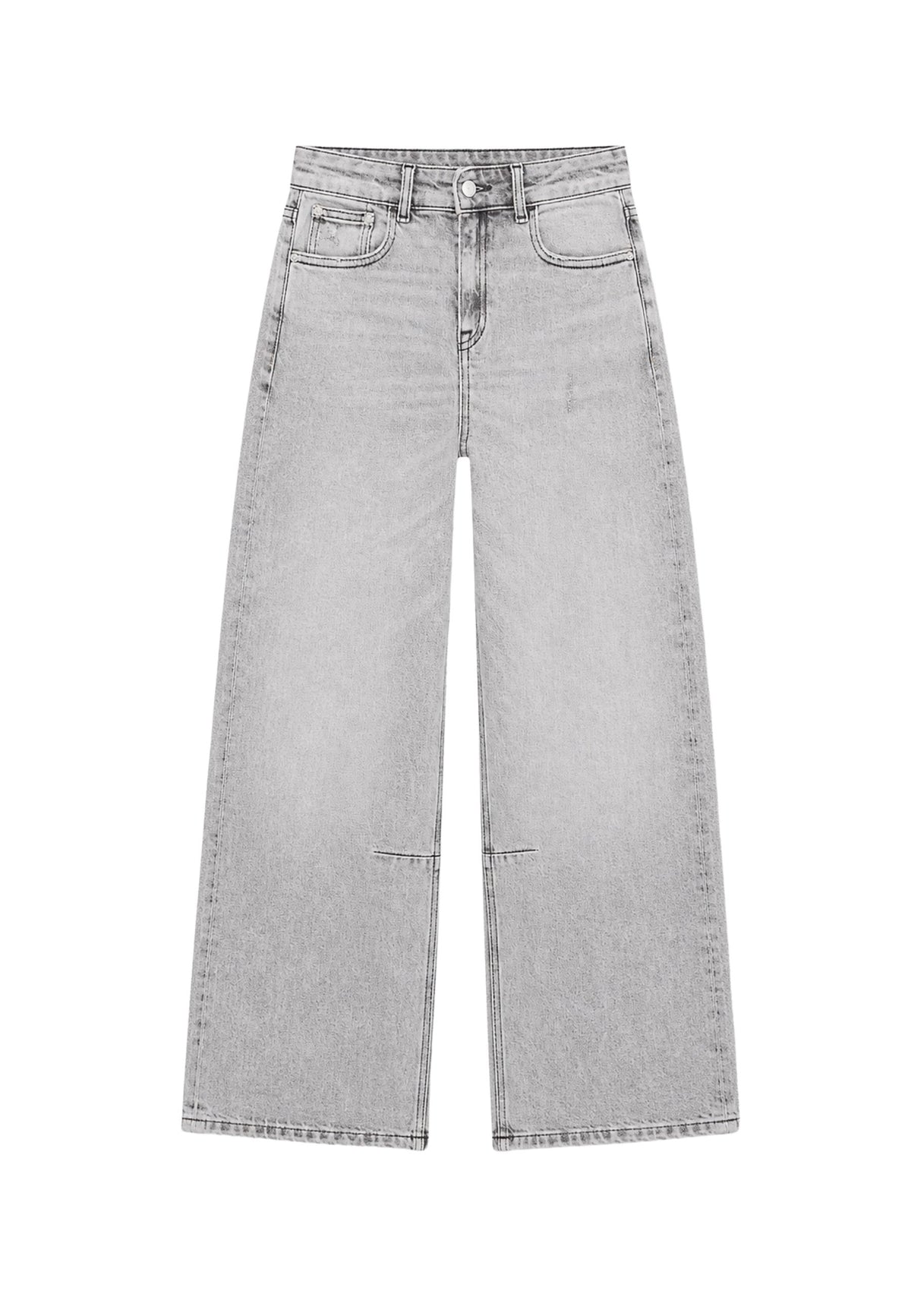 EXAGGERATED BARREL - STONE GREY WASH